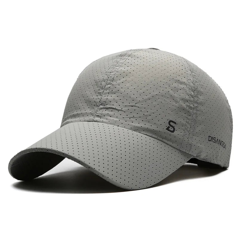 Quick-Dry & Breathable Outdoor Men's Sun Hat for Summer Fishing - Baseball Cap Style
