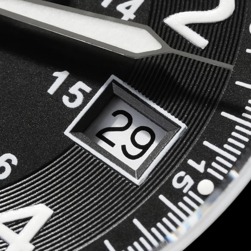 Militado ML08 Vintage Quartz Watch Ronda 515 Movement Ar Sapphire Mirror 38Mm Wrist Watch Date Super Luminous Waterproof Watches