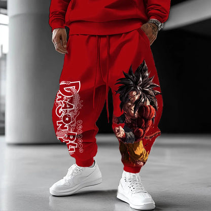 2026 Summer Dragon Ball Goku 3D Print Joggers, Quick Dry Oversized Outdoor Hip Hop Casual Pants for Men Women Kids Y2K