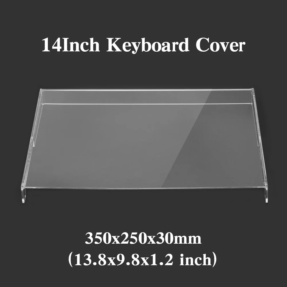 Acrylic Keyboard Clear Protector Case Mechanical Keyboard Dust Cover For 60/61/64 96 98104/108 Key Mouse Cover Keyboard Cover