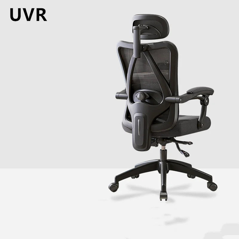 UVR  Living Room Office Chair Household Ergonomic Design Armrest Backrest Stool Lift Adjustable Boss Chair Game Athletics Chair
