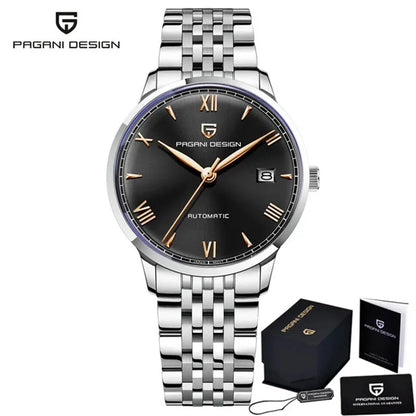 PAGANI DESIGN 40MM Pilot Men's Mechanical Watch Luxury Sapphire Glass Automatic Watch 100M Waterproof NH35 Wristwatch for Men