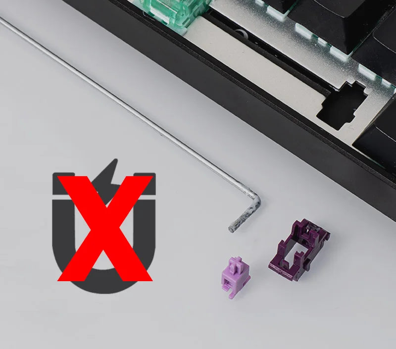 Akko MonsGeek FUN60 mechanische Tastatur mit Magnetschaltern, 60% Gaming-Tastatur, Rapid Trigger 0.01mm, 8K ARGB, HE/TMR Custom-Tastatur