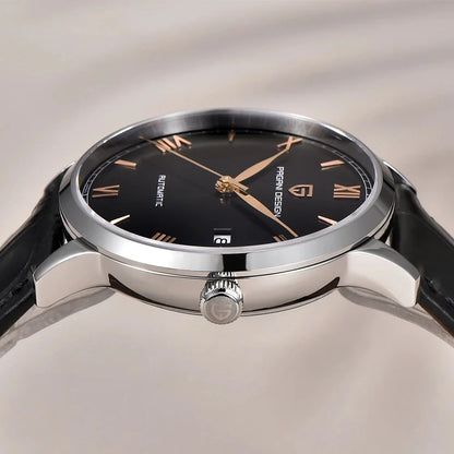 PAGANI DESIGN 40MM Pilot Men's Mechanical Watch Luxury Sapphire Glass Automatic Watch 100M Waterproof NH35 Wristwatch for Men