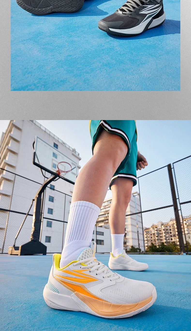 361 Degrees BIG3 Team4.0 Men's Basketball Sport Shoes, Impact Protection, Durable, Wear-Resistant, Agile, Breathable Sneakers 672621104