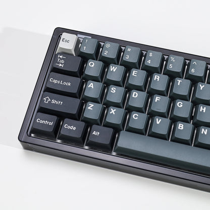 KBDiy 174 Keys/Set PBT GMK Apollo Keycap Double Shot Minimalist ISO Cherry Profile for Game Mechanical Keyboard Keycaps for MX