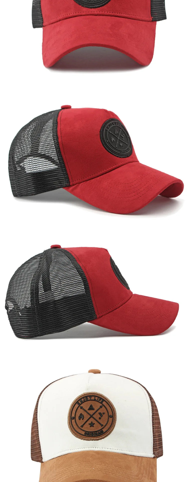 Korean Version Mesh Baseball Cap Men Women Summer Spring Sunscreen Shade Sun Hat Casual Versatile Hard Top Women Suncap Male