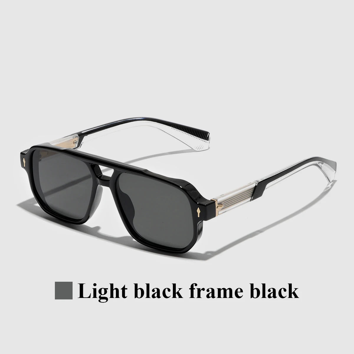 Retro 2026 Transparent Frame Sunglasses for Men and Women luxury brand designer UV400 Protection, Stylish for Driving & Outdoors