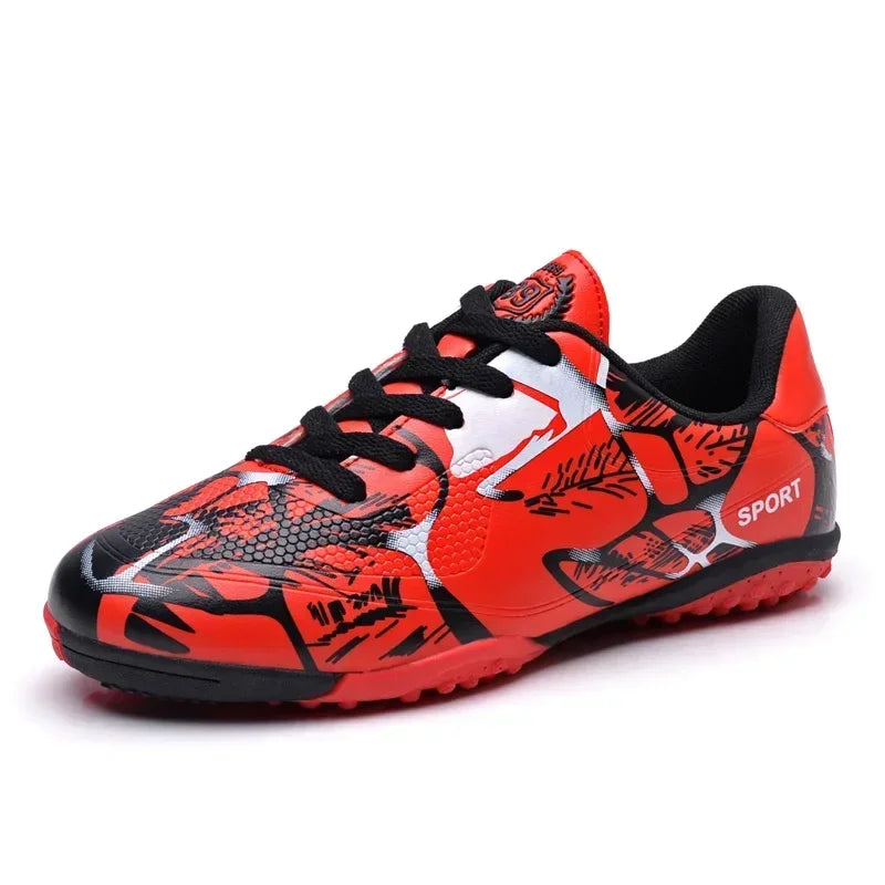 New Men Kids Soccer Shoes Cleats Ultralight Football Boots Boys Non-Slip Grass Adult Professional Training Shoes Drop Shipping