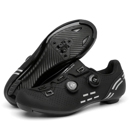 Pantofi de ciclism de înaltă calitate, SPD cu autoblocare pentru bărbați, pantofi sport de curse pentru bicicletă, pantofi de ciclism MTB de munte antiderapanți pentru femei, 36-47