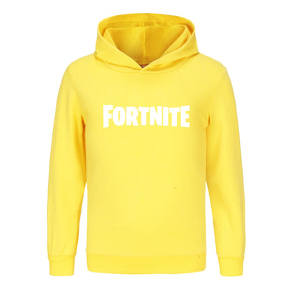 Kids Fortnite Baby Cartoon Clothing Hoodie  Unisex Boys Long Sleeve Hooded Sweatshirts Youth Girls Casual Coats1354