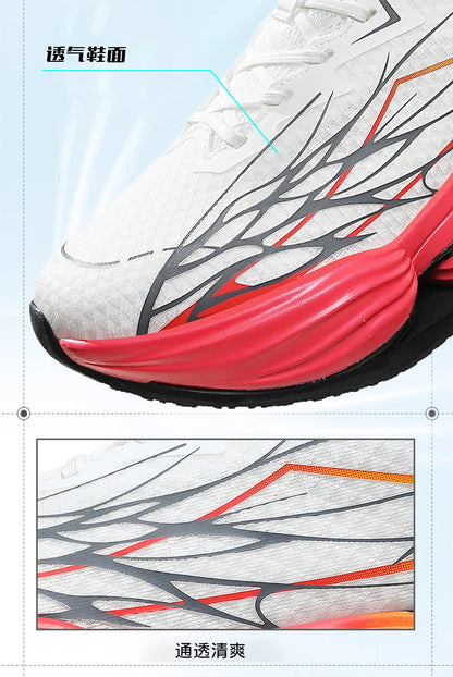 Running Shoes Carbon Board Speciality Marathon Men Sports Breathable Lightweight Women's Comfortable Athletic Nonskid Sneakers