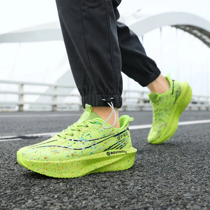 Marathon Men's Running Shoes Breathable Lightweight Comfortable Casual Wear-Resistant Low-Top Comfort Sports Running Shoes