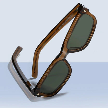 TFTB Fashion Trend Polarized Men's and Women's Sunglasses High quality Acetate Retro Square UV Protection Driving Glasses S32241