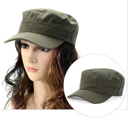 New Spring Solid Military Tactical Baseball Cap Unisex Outdoor Sport Snapback Hat for Male Female Sailor Style