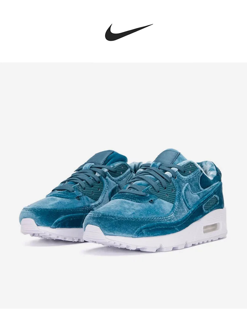 Nike Authentic Air Max 90 Blue Velvet Dámske športové topánky s vzduchovým vankúšikom DO2194-001