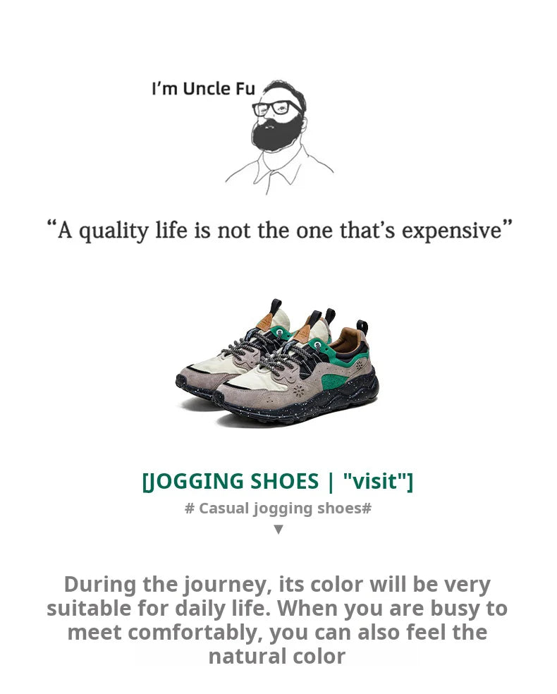 Sneakers sportive outdoor da jogging Maden Patchwork, traspiranti, con lacci, alla moda, da uomo, per corsa casual estiva, con suola spessa