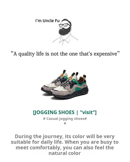 Sneakers sportive outdoor da jogging Maden Patchwork, traspiranti, con lacci, alla moda, da uomo, per corsa casual estiva, con suola spessa