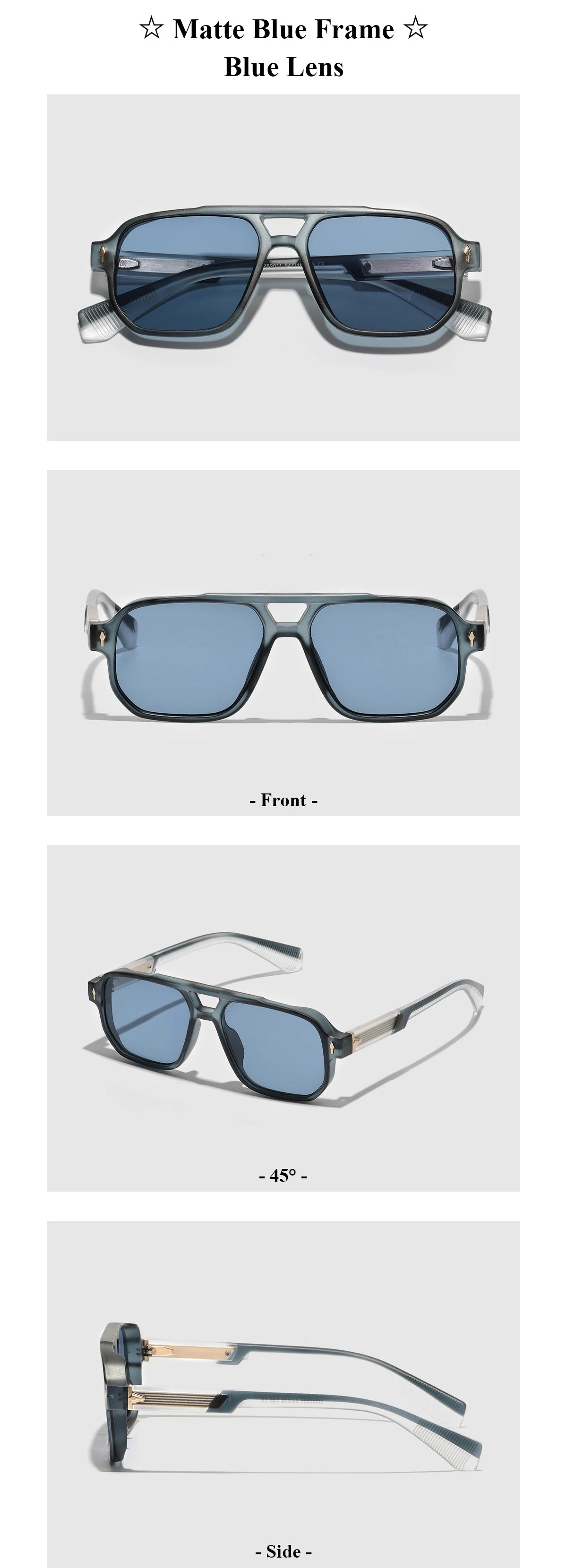 Retro 2026 Transparent Frame Sunglasses for Men and Women luxury brand designer UV400 Protection, Stylish for Driving & Outdoors