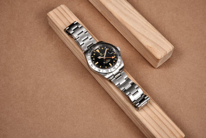 PAGANI DESIGN 2025 New Men's Automatic Mechanical Watch GMT Classic Retro Stainless Steel 200m Water Resistant Men's Wristwatch