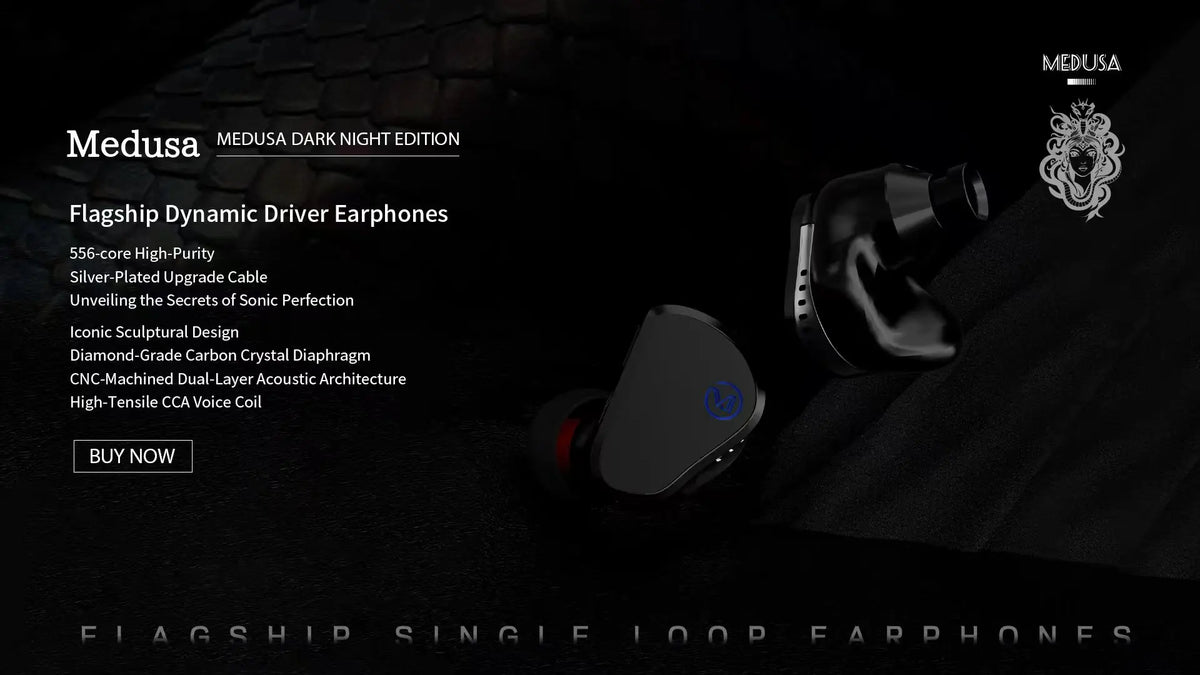 CVJ Vivian HiFi In Ear Earphones with 10mm Dynamic Driver, Wired Gaming Earphones, Detachable 0.78mm Cable, High Fidelity Sound Quality Earbuds