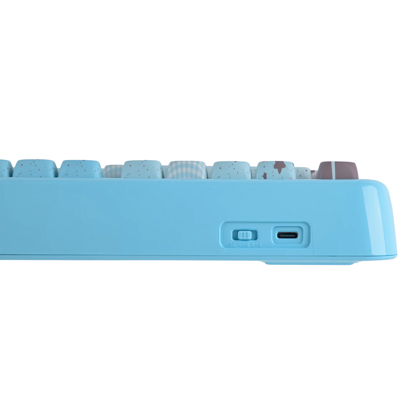 KiiBOOM Phantom81 Lite QMK/VIA 75% Hot-Swap Gasket Wired/BT/2.4GHz Wireless Mechanical Keyboard ABS Case+UV Tech RGB Backlights