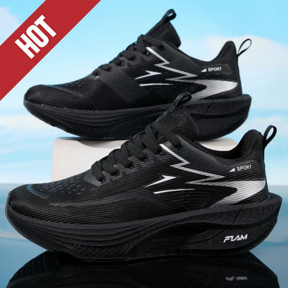 Scarpe sportive da running da uomo per maratona, con cuscino d’aria, traspiranti, leggere e confortevoli, sneakers atletiche outdoor da donna per jogging e tenis