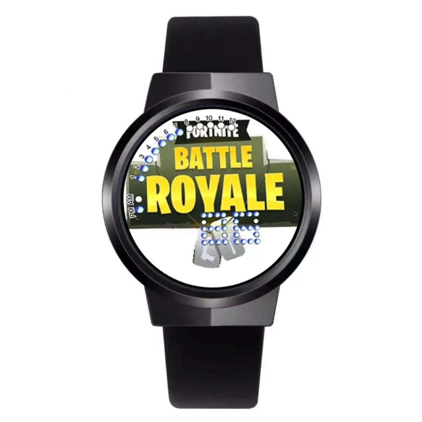 Fortnite часовник със сладък моден Cartoon дизайн, персонализиран Kawaii LED сензорен нощен часовник, ученически електронен часовник, подарък за приятели