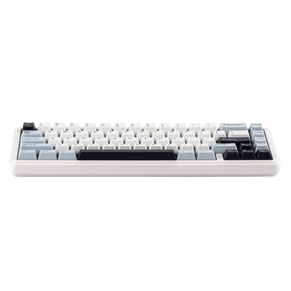 Teclado mecánico EPOMAKER x AULA F65 con distribución 65%, hot-swap, montaje gasket y conexión con cable/Bluetooth/inalámbrica 2.4G para Mac/Win