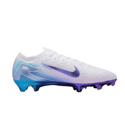 Nike Mercurial Vapor 16 Elite LV8 – pehmeät, hengittävät, monipuoliset, kestävät ja iskunvaimentavat miesten jalkapallokengät – valkoinen/sininen HV4887-100