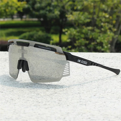 Scicon Cycling Glasses Outdoor Sports Sunglasses Men MTB Bicycle Photochromic Goggles Women Road Mountain Bike Eyewear Eyeglass