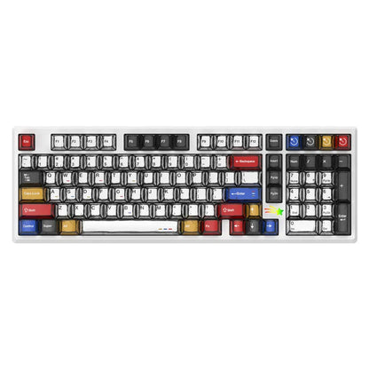 VTER Galaxy100 Full Aluminum Mechanical Keyboard Tri-mode Bluetooth 2.4G Gasket Mount Hot-Swap RGB Gaming Keyboard for PC Mac
