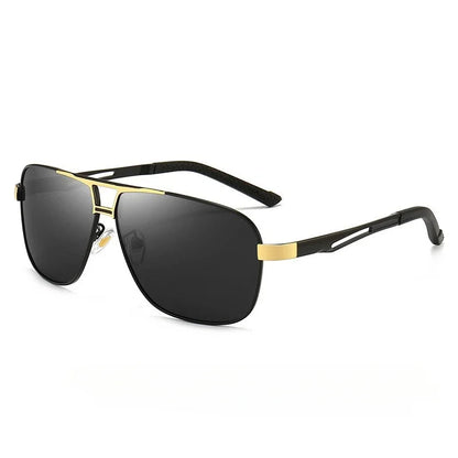 Top Aluminum Magnesium Square Polarized  Photochromic Sunglasses Men Sun Glasses Military Safety Driving Oculos De Sol Masculino