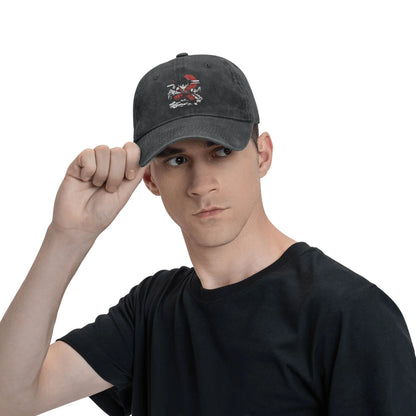 Kid Goku with Power Pole Dragon Ball Baseball Cap Distressed Denim Snapback Hat Men Women Outdoor Summer Adjustable Hats Cap
