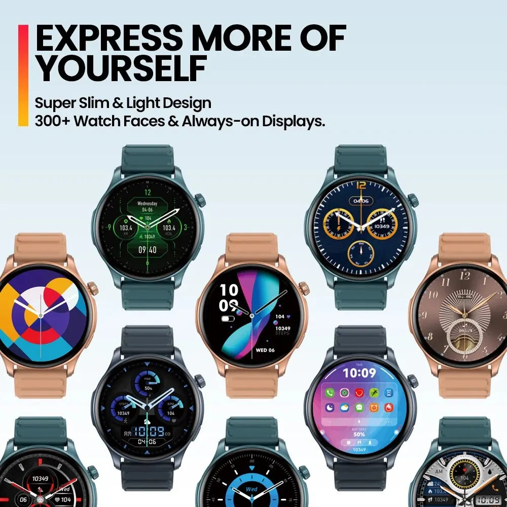 New Zeblaze Btalk 3 PRO Smart Watch 1.43" AMOLED Display Bluetooth Phone Calls Smartwatch Health and Fitness Tracking
