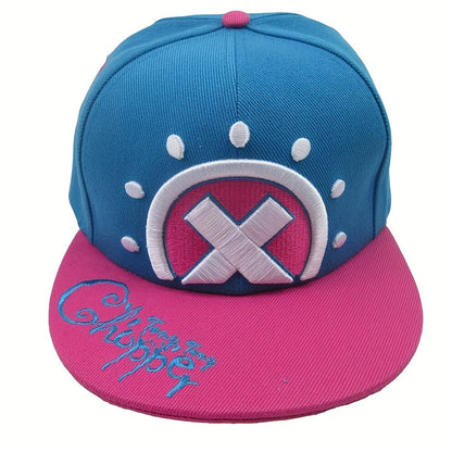 Anime ONE PIECE Hat Monkey D. Luffy Roronoa Zoro Cartoon Print Baseball Hat Adjustable Outdoor Casual Sunshade Four Seasons Hat