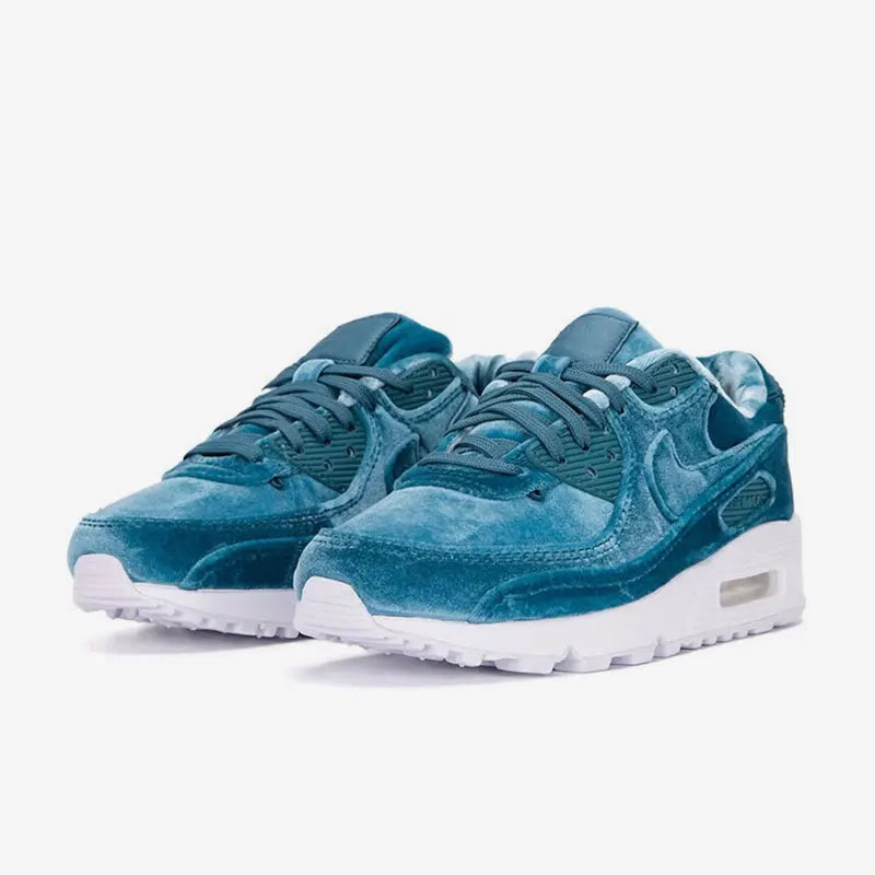 Nike Authentic Air Max 90 Blue Velvet Dámske športové topánky s vzduchovým vankúšikom DO2194-001