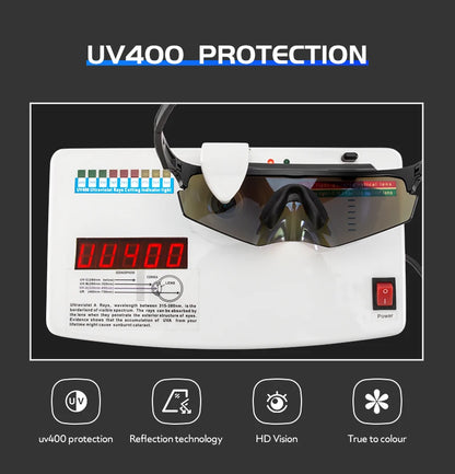Scvcn Men's Cycling Glasses Outdoor Sport Runing Sunglasses Women MTB Bike Bicycle Goggles Road Riding Fishing Hiking Eyewear