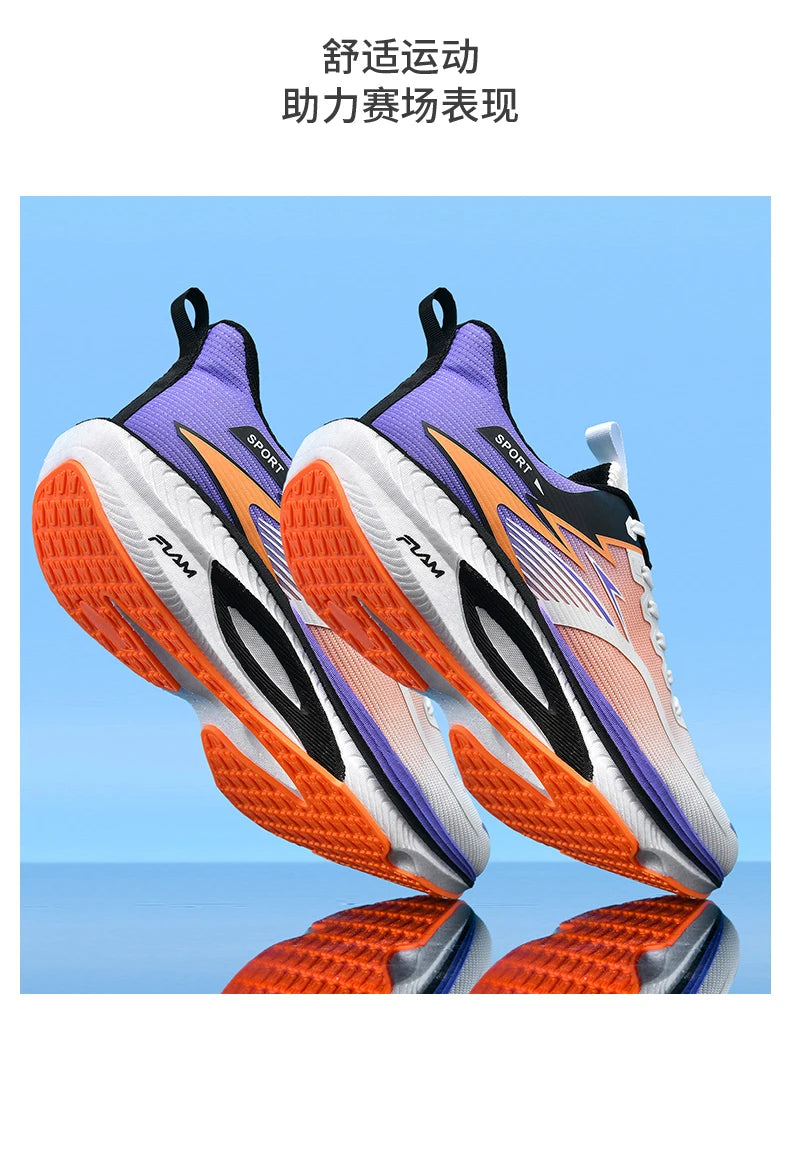 Scarpe sportive da running da uomo per maratona, con cuscino d’aria, traspiranti, leggere e confortevoli, sneakers atletiche outdoor da donna per jogging e tenis