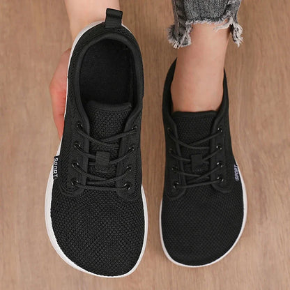 Women's Walking Flat Shoes Soft Mesh Suitable for Travel Wide Fit Lightweight Support Fitness and Leisure Sports Shoes for Men