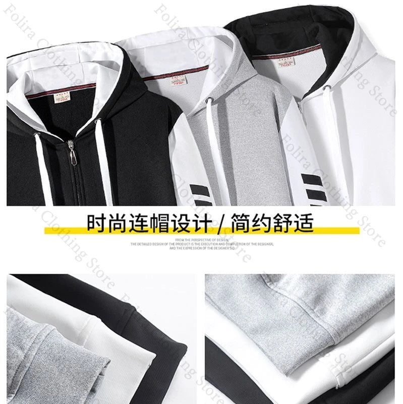 Anime Link Click Charles Lucas Same Coat Hoodies Cosplay Costume Sweatshirts Man Hoodie Women Man Clothing Men's Sweatshirts