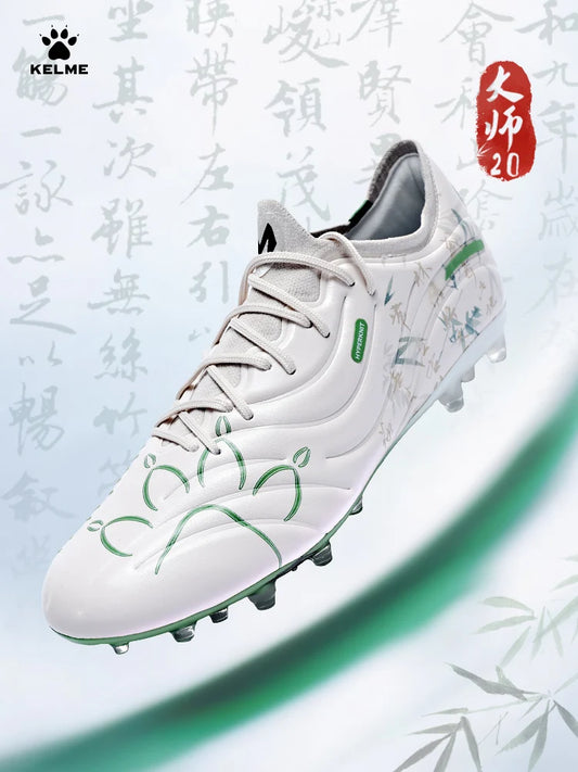 Zapatillas de fútbol para hombre Kelme, tacos cortos MG para adulto, césped artificial, botas de entrenamiento ultraligeras antideslizantes