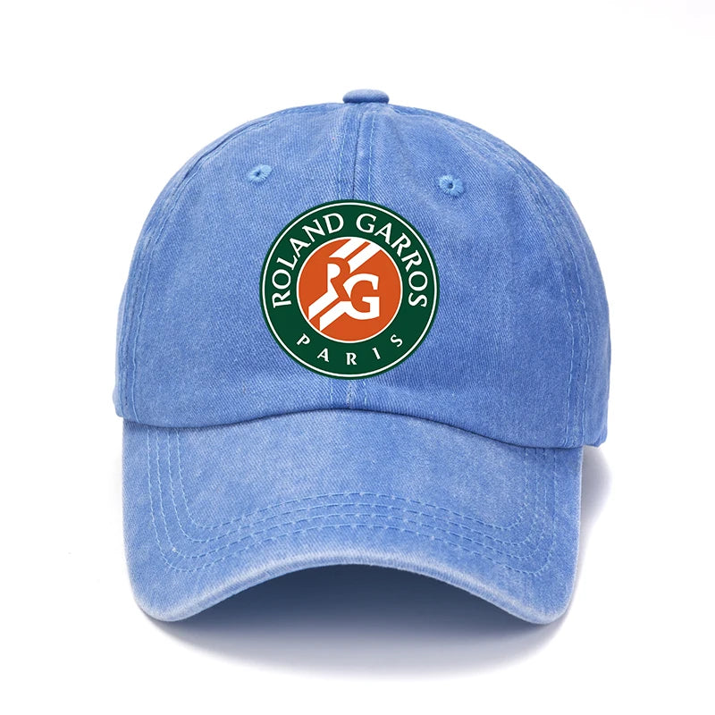 PARIS 100% Cotton Baseball Caps Vintage Distressed Cotton Snapback Hat Unisex Golf Adjustable Fit Caps Hat Fashion Keep Warm