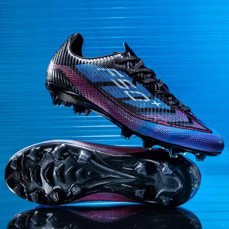 Nouvelles chaussures de football pour hommes, chaussures de soccer pour terrain en herbe, chaussures d'entraînement, chaussures de sport ultralégères, chaussures de match professionnelles, baskets antidérapantes unisexes.