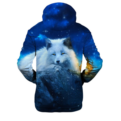 Populära hiphop-hoodies med ny 3D-rävprint, bekväma sweatshirts för män/kvinnor och vuxna/barn, avslappnade pullovers
