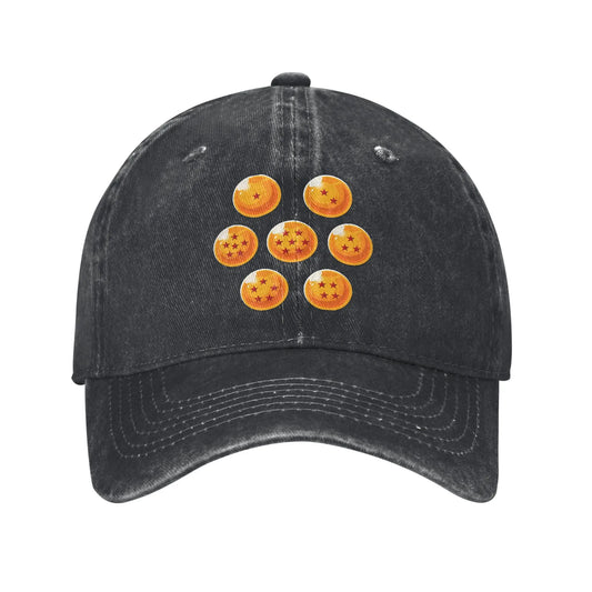 Dragon Ball DBZ Goku Baseball Cap for Men Women Distressed Denim Snapback Cap Japan Manga Outdoor Unstructured Soft Caps Hat
