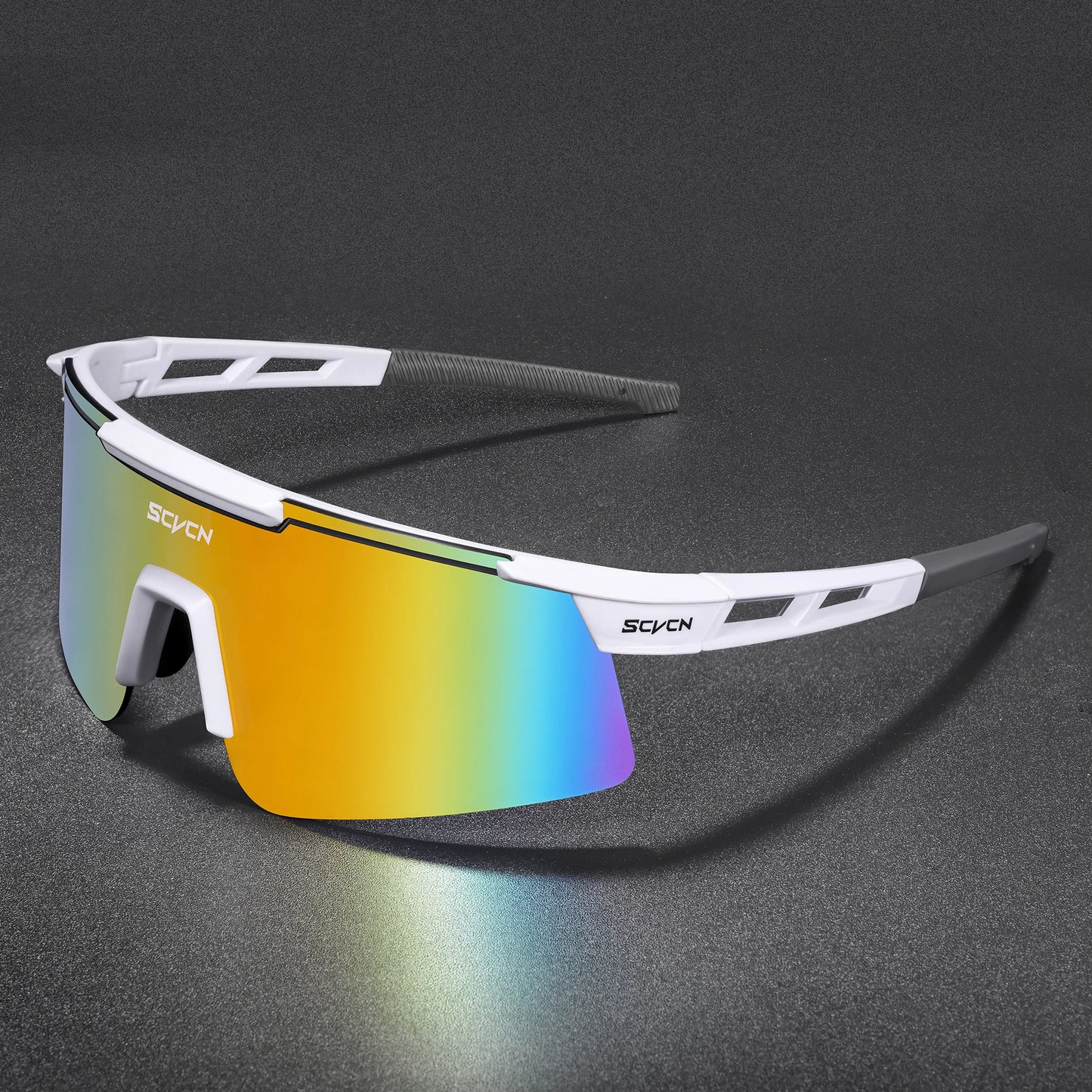 SCVCN UV400 Cycling Glasses Men Women MTB Road Bike Sunglasses Outdoor Hiking Drive Running Sunglasses Fashion Sports Glasses