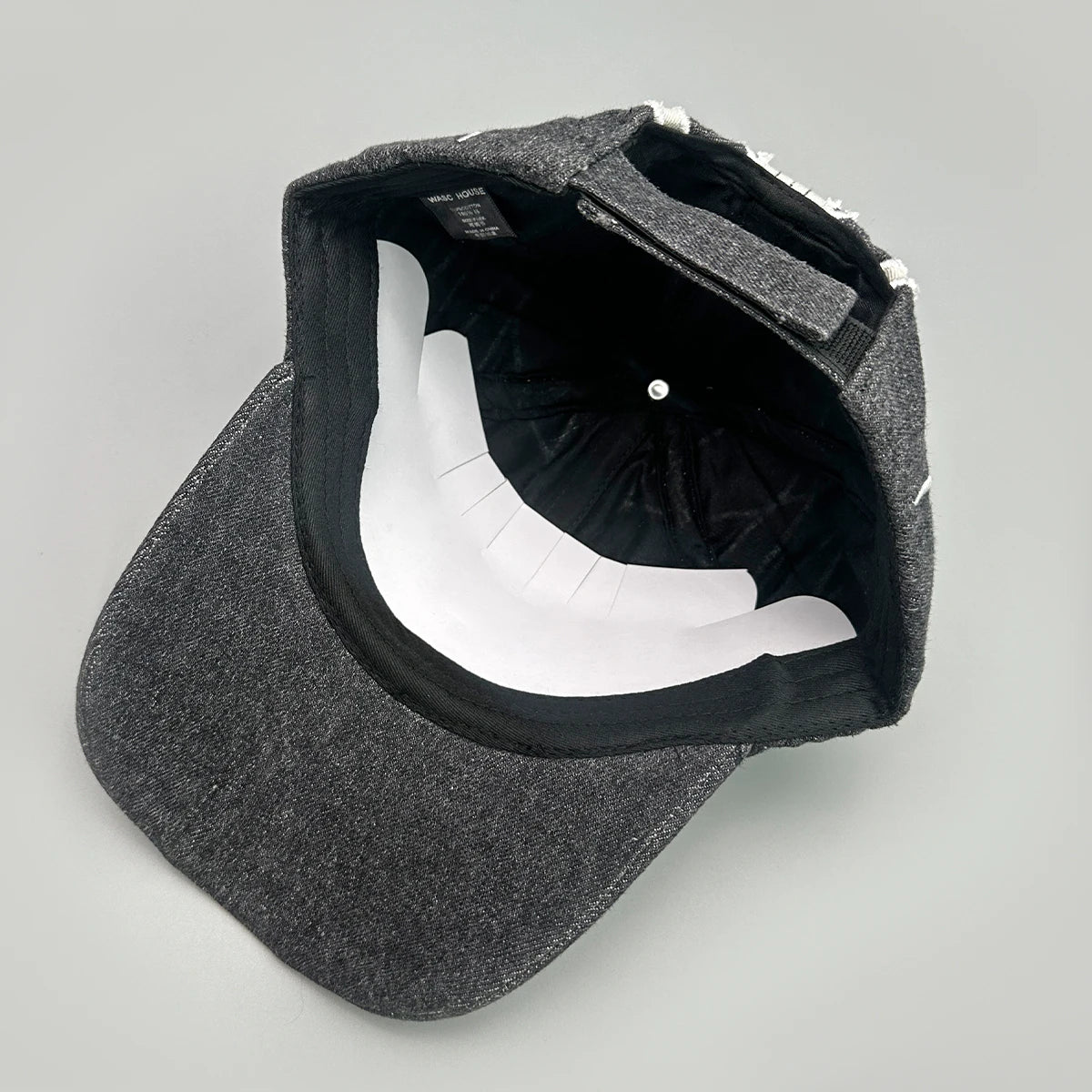 Niche Hip Hop Letter Flame Flag Baseball Hats New Unisex Sunshade Personal Versatile Color Block Fashion Retro ins Peaked Caps