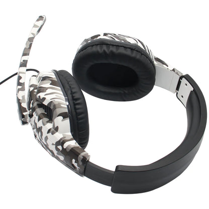 Casque de jeu de Camouflage 3.5mm Aux Cool Gamer casque pour PS4 PS3 Xbox Switch stéréo casques d'ordinateur montés sur la tête cadeau