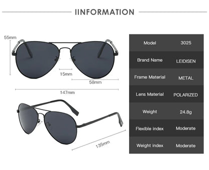 LIOUMO Top Quality Aviation Sunglasses Men Polarized Driving Glasses Women Fashion Pilot Goggles Anti-Glare lentes de sol hombre